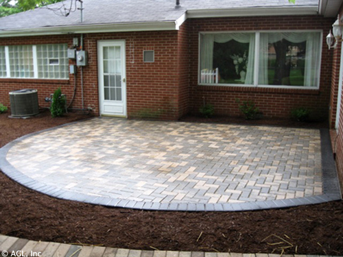 Holland stone pave patio